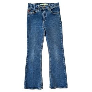 Mudd Jeans Vintage Y2K Medium Wash Flare Jeans Size 14 Girls or Women’s 4